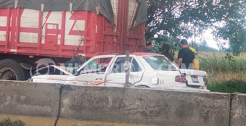 Choque por alcance en tramo Morelia-Guanajuato, deja un herido