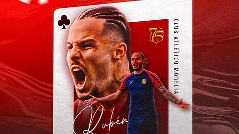 Oficial: Atlético Morelia anuncia la llegada del delantero Rubén del Campo