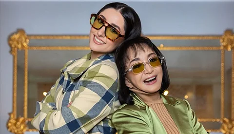 ¡Inédito! Las dos Chilindrinas: María Antonieta y Paola Montes posan juntas