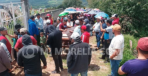 En su tierra, dan último adiós a Jaime Alanís, michoacano que murió en redadas en EU