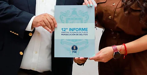 Más justicia y menos impunidad: FGE destaca logros en su informe semestral