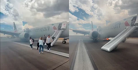 Evacuan de emergencia vuelo en Denver por humo en la cabina del avión