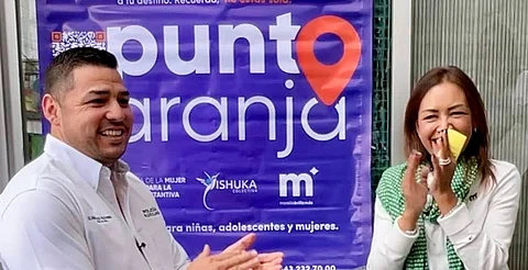 ¿En riesgo? Instalan Punto Naranja en la Policía Auxiliar de Morelia