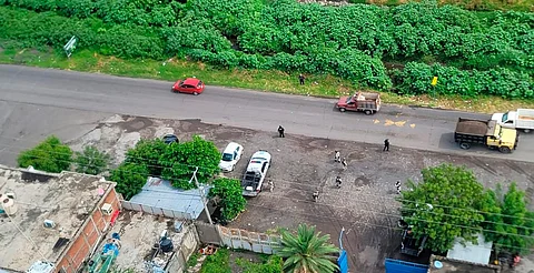 Refuerzan seguridad en Apatzingán con operativos por aire y tierra