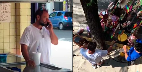 Lo apodaron ‘Lord Michoacana’ tras intimidar a vendedor: "No queremos ambulantes"