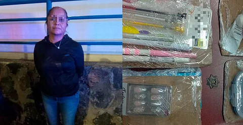 La atrapan robando en plaza comercial de Morelia; uñas y peluches, entre lo que llevaba