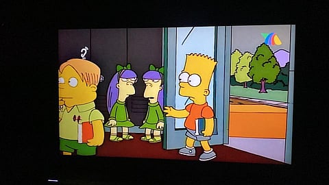 Como en No Molestar, Azteca 7 programa a Los Simpson casi a la medianoche
