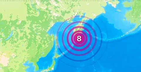 Sismo de magnitud 8.0 en Rusia activa monitoreo por tsunami en el Pacífico