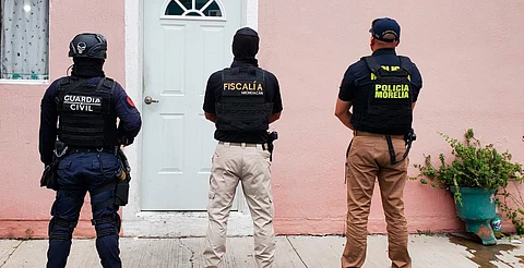 Detiene a hombre por el delito de narcomenudeo tras cateo en Morelia