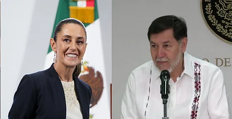 Noroña invitará a Sheinbaum a la toma de protesta del Poder Judicial