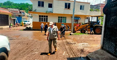 SSM despliega personal sanitario por inundaciones en Tuxpan
