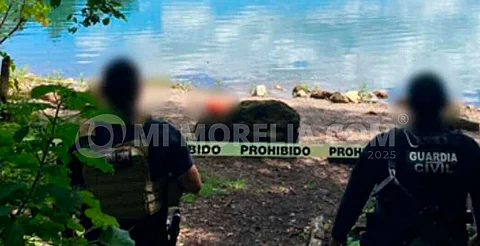 Moreliano se metió al Lago de Zirahuén... y no salió con vida