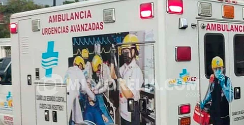 Muere mujer en autobús al interior de la TAM, en Morelia