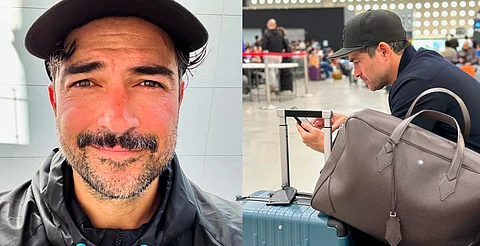 Poncho Herrera denuncia robo de objetos en el aeropuerto de CDMX