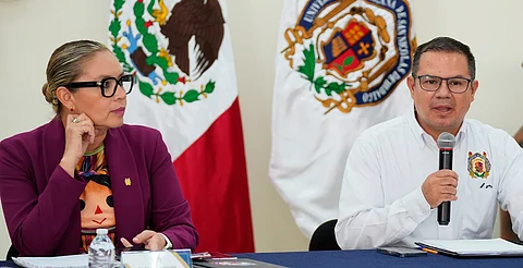 Yarabí Ávila y directivos trazan ruta para reforzar y fortalecer el Bachillerato Nicolaita