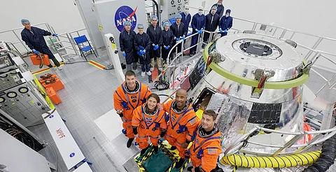Misión lunar en marcha: así se entrena la tripulación de Artemis II en Orión