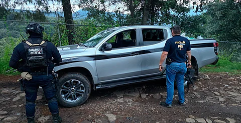 SSP y FGE aseguran 4 vehículos robados en Tingambato