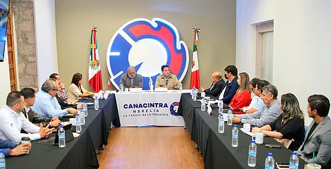 Suman esfuerzos CANACINTRA Morelia y Policía Morelia por fortalecer la confianza en las instituciones