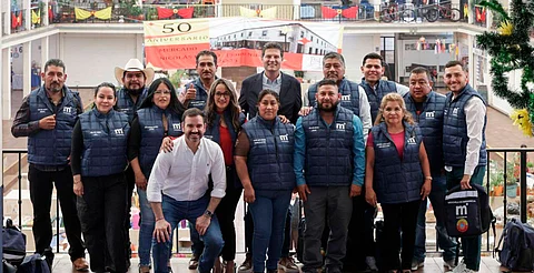 Alfonso Martínez fortalece lazos con jefes de tenencia de Morelia