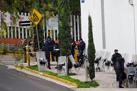 Policía resguarda Ramal Camelinas ante anuncio de bloqueo del CSIM