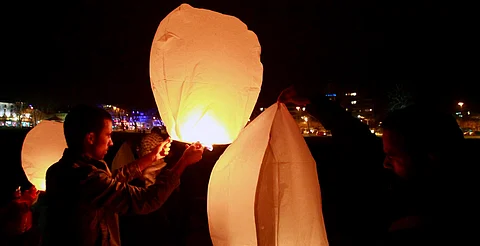 Cherán elevará globos de cantoya blancos por la paz este domingo