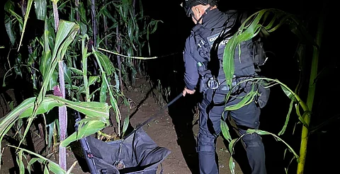 Grupo especial antiexplosivos desactiva granada de gas en Arantepacua