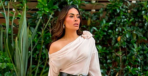 ¿Señal divina? Se rompe vestido de Galilea Montijo en 'Hoy' mientras realizaban ritual