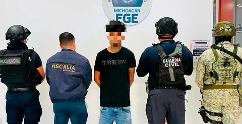 Detienen a presunto implicado en delitos contra la salud en Jacona; tenía orden de aprehensión vigente