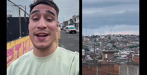 Tiktoker argentino viene a "La Chole" en Morelia a ver buen futbol; no halló partidos