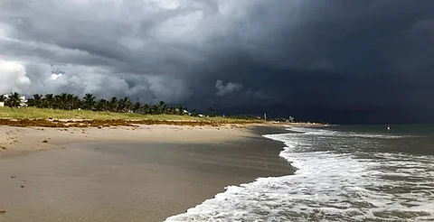 Potencial ciclónico en dos zonas de baja presión del Atlántico