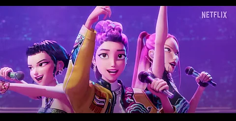 KPop Demon Hunters es la peli animada más vista en la historia de Netflix y su hit Golden entra a Billboard