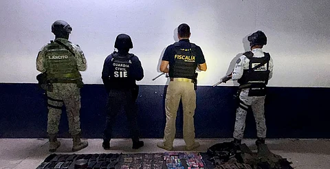 SSP, Ejército, Guardia Nacional y FGE participaron en el operativo