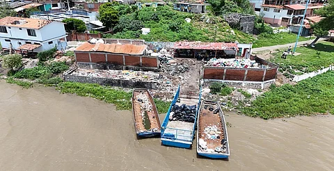 Rescatan planta de residuos y tratamiento de agua en Janitzio