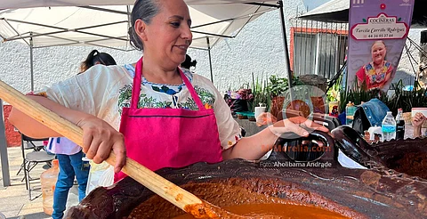Sabores novedosos y tradición se combinan en la Feria del Mole en Santa María de Guido