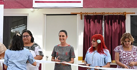 Inaugura Sheinbaum Centro LIBRE para Mujeres en Calakmul