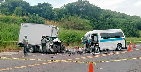 Identifican a las cinco víctimas de accidente de combi en la Siglo XXI