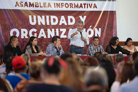 Impulsa Morón construcción de Comités Seccionales en Defensa de la Transformación en Michoacán