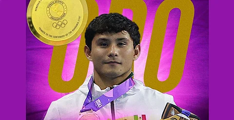 David Vázquez gana oro en trampolín 3m y clasifica a los Panamericanos de Lima 2027