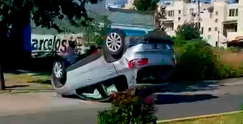 Combi Roja, moto y autos, involucrados en cuatro accidentes esta mañana en Morelia