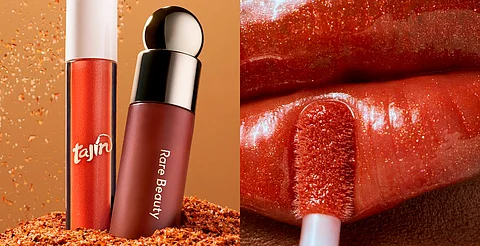 Rare Beauty, de Selena Gomez, lanza brillo labial de Tajín