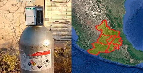 Lanzan alerta en Michoacán por robo de cinco cilindros con gas cloro en Querétaro