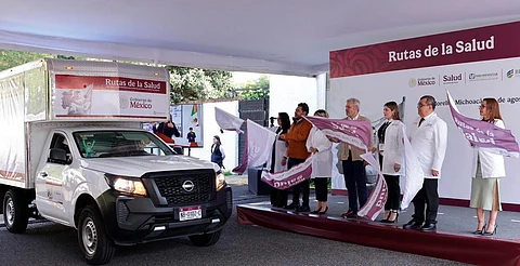 Con Rutas de la Salud de Sheinbaum se mejora salud de michoacanos: Bedolla