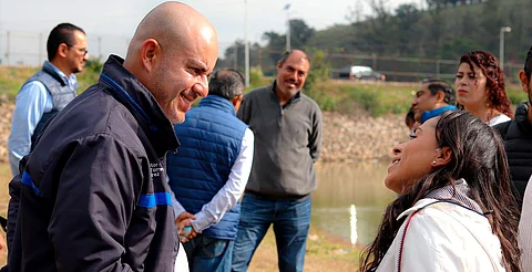 Adolfo Torres encabezó recorrido con encargados del orden en la Presa de Cointzio