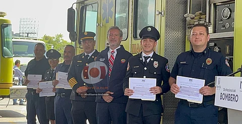 Reconocen labor de bomberos municipales de Morelia en su día nacional