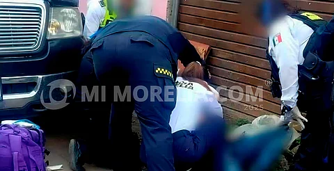 Joven es baleado mientras iba en bicicleta en Arboledas de Valladolid, Morelia