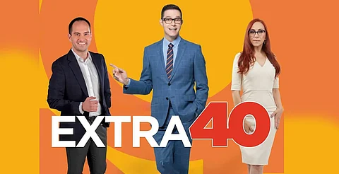 Extra40 cambia de horario y se transmitirá a las 7 pm por ADN40