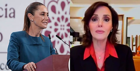 "Se está victimizando": Sheinbaum responde a Lilly Téllez tras polémica en EU