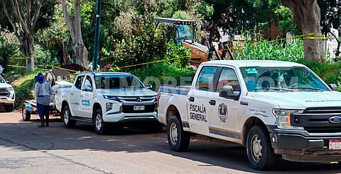 Restos óseos localizados en obra del OOAPAS serán investigados por la FGE
