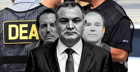 “Hemos derribado a tres grandes capos: García Luna, El Chapo y El Mayo”, dijo la DEA, según Sheinbaum