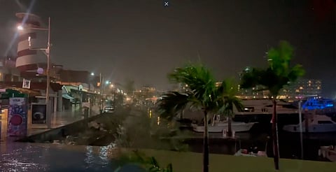 ¿Vacaciones en la playa? Tormenta Juliette causa mal tiempo en Baja California Sur